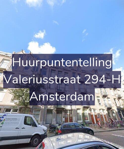 Foto gevel Huurpuntentelling voor Valeriusstraat 294-H, Amsterdam