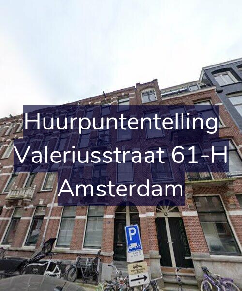 Foto gevel Huurpuntentelling voor Valeriusstraat 61-H, Amsterdam