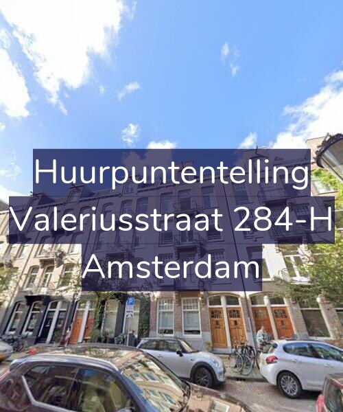 Foto gevel Huurpuntentelling voor Valeriusstraat 284-H, Amsterdam