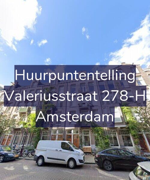 Foto gevel Huurpuntentelling voor Valeriusstraat 278-H, Amsterdam