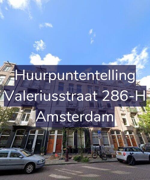 Foto gevel Huurpuntentelling voor Valeriusstraat 286-H, Amsterdam