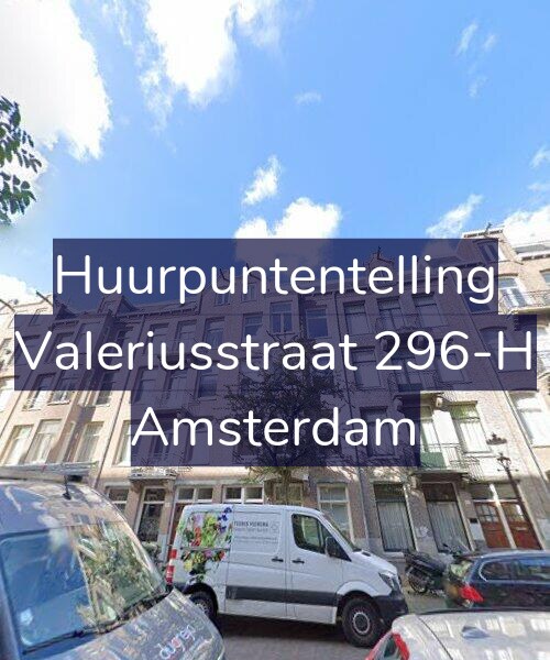 Foto gevel Huurpuntentelling voor Valeriusstraat 296-H, Amsterdam