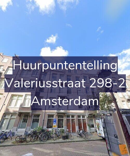 Foto gevel Huurpuntentelling voor Valeriusstraat 298-2, Amsterdam