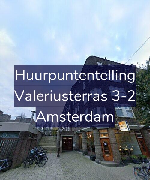 Foto gevel Huurpuntentelling voor Valeriusterras 3-2, Amsterdam
