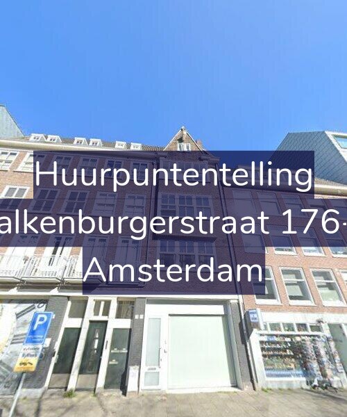 Foto gevel Huurpuntentelling voor Valkenburgerstraat 176-3, Amsterdam