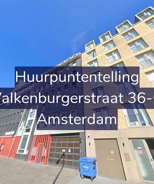 Foto gevel Huurpuntentelling voor Valkenburgerstraat 36-C, Amsterdam