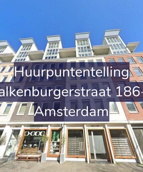 Foto gevel Huurpuntentelling voor Valkenburgerstraat 186-T, Amsterdam