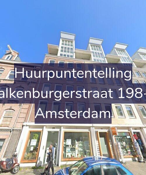 Foto gevel Huurpuntentelling voor Valkenburgerstraat 198-P, Amsterdam