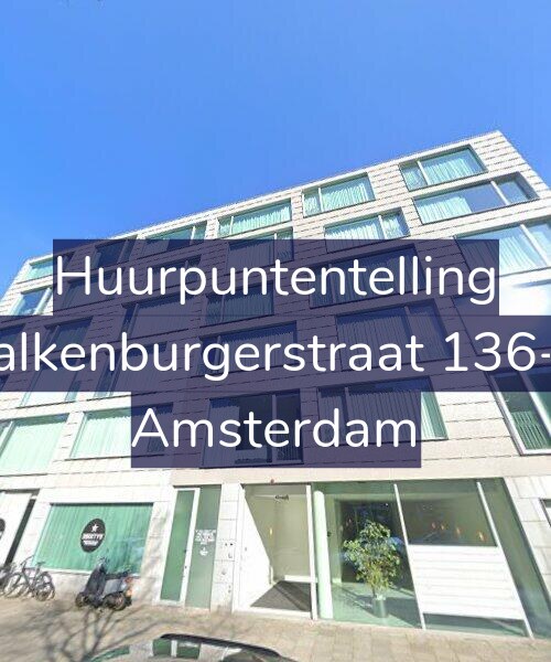 Foto gevel Huurpuntentelling voor Valkenburgerstraat 136-G, Amsterdam