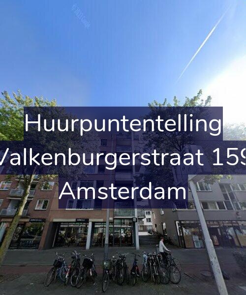 Foto gevel Huurpuntentelling voor Valkenburgerstraat 159, Amsterdam