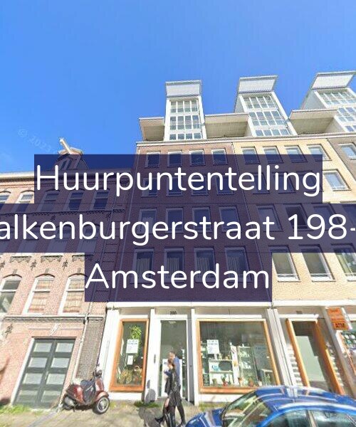 Foto gevel Huurpuntentelling voor Valkenburgerstraat 198-C, Amsterdam