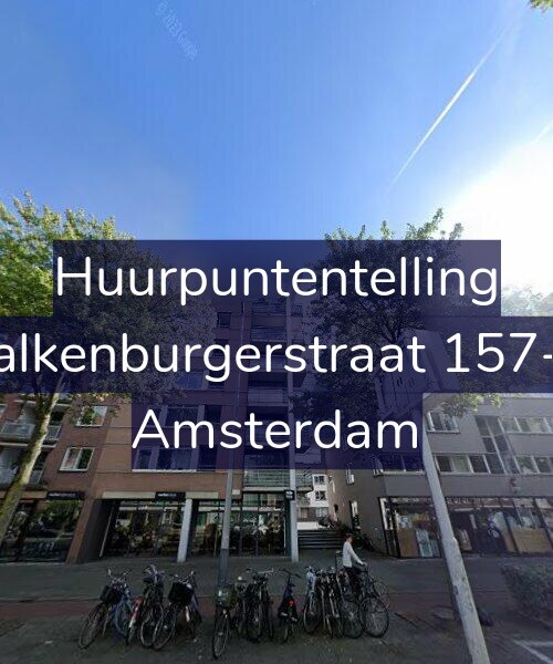 Foto gevel Huurpuntentelling voor Valkenburgerstraat 157-A, Amsterdam