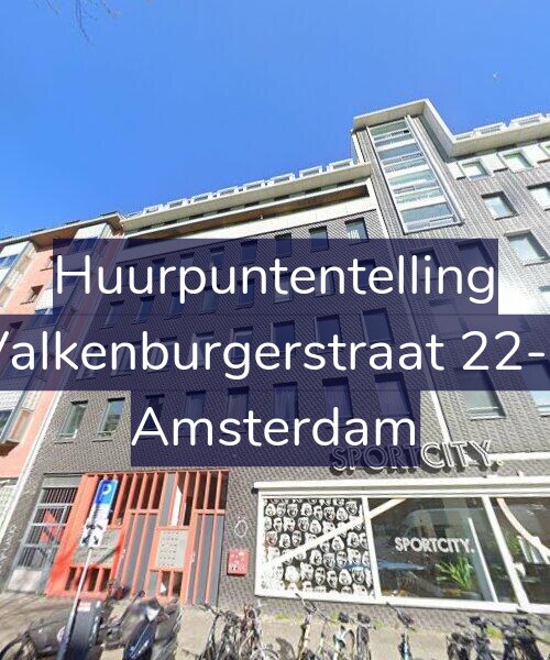 Foto gevel Huurpuntentelling voor Valkenburgerstraat 22-E, Amsterdam