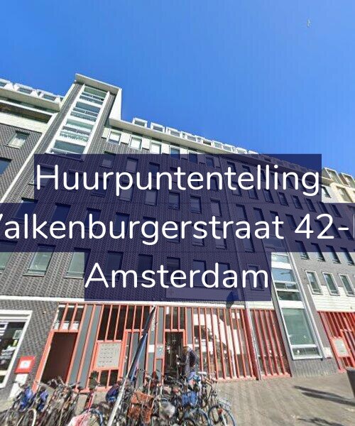 Foto gevel Huurpuntentelling voor Valkenburgerstraat 42-D, Amsterdam