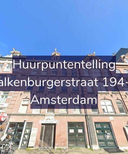 Foto gevel Huurpuntentelling voor Valkenburgerstraat 194-H, Amsterdam