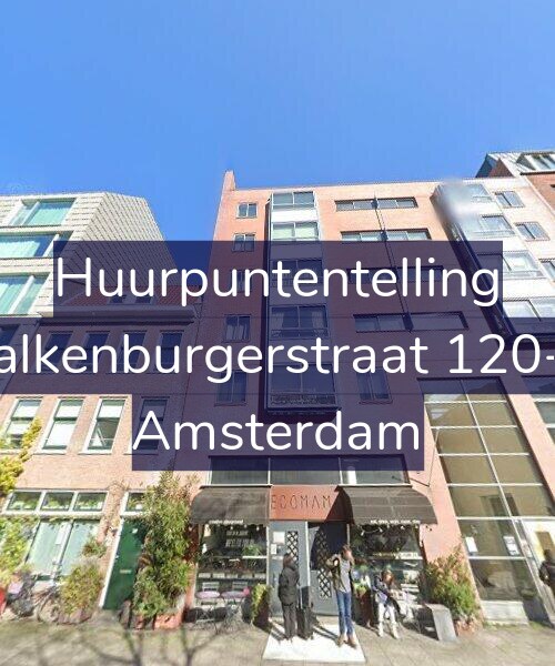 Foto gevel Huurpuntentelling voor Valkenburgerstraat 120-B, Amsterdam