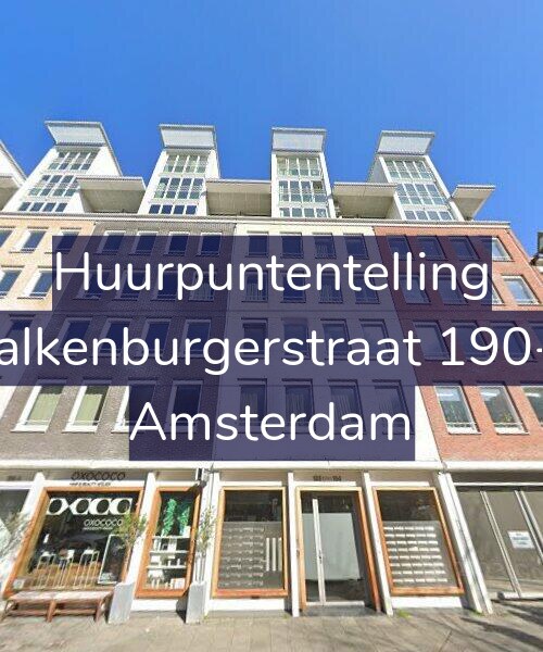 Foto gevel Huurpuntentelling voor Valkenburgerstraat 190-K, Amsterdam