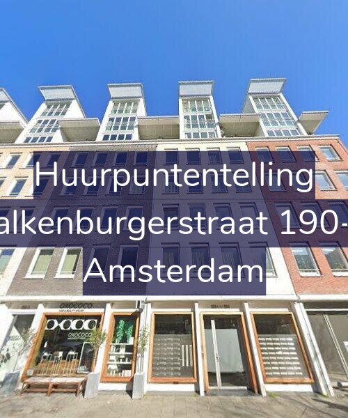 Foto gevel Huurpuntentelling voor Valkenburgerstraat 190-N, Amsterdam