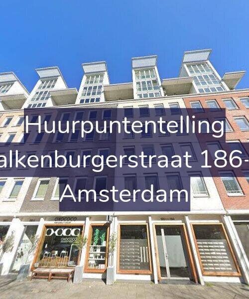 Foto gevel Huurpuntentelling voor Valkenburgerstraat 186-N, Amsterdam