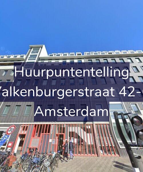 Foto gevel Huurpuntentelling voor Valkenburgerstraat 42-C, Amsterdam