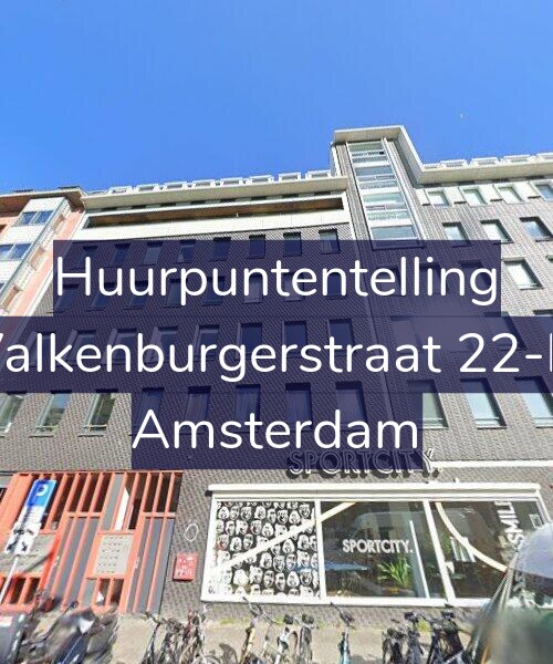 Foto gevel Huurpuntentelling voor Valkenburgerstraat 22-H, Amsterdam