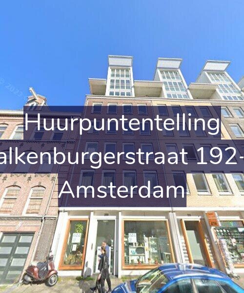 Foto gevel Huurpuntentelling voor Valkenburgerstraat 192-G, Amsterdam