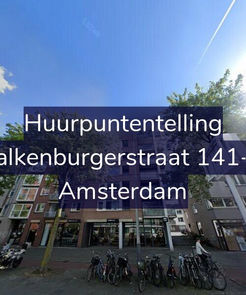 Foto gevel Huurpuntentelling voor Valkenburgerstraat 141-A, Amsterdam