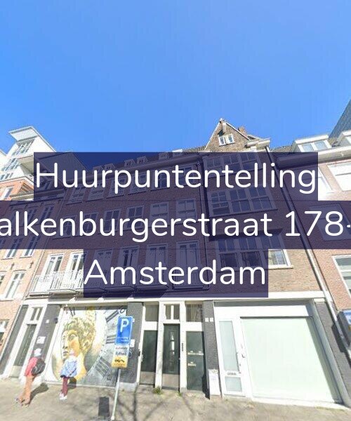 Foto gevel Huurpuntentelling voor Valkenburgerstraat 178-2, Amsterdam