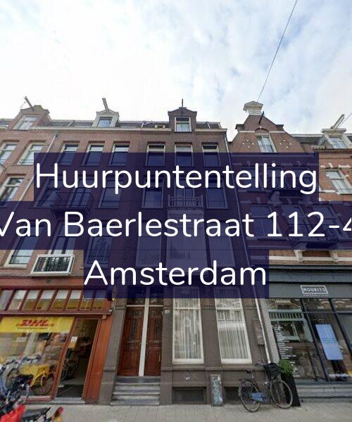 Foto gevel Huurpuntentelling voor Van Baerlestraat 112-4, Amsterdam