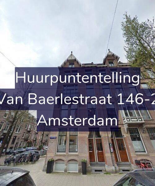 Foto gevel Huurpuntentelling voor Van Baerlestraat 146-2, Amsterdam