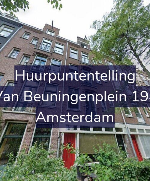 Foto gevel Huurpuntentelling voor Van Beuningenplein 194, Amsterdam