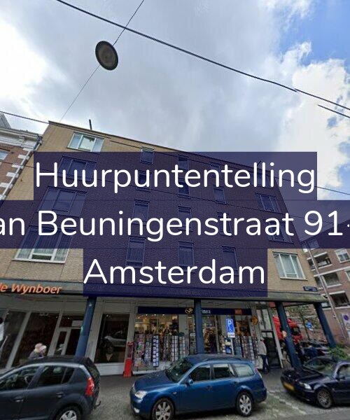 Foto gevel Huurpuntentelling voor Van Beuningenstraat 91-D, Amsterdam