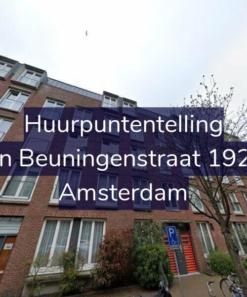 Foto gevel Huurpuntentelling voor Van Beuningenstraat 192-A, Amsterdam