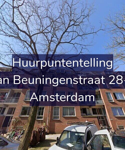 Foto gevel Huurpuntentelling voor Van Beuningenstraat 28-D, Amsterdam