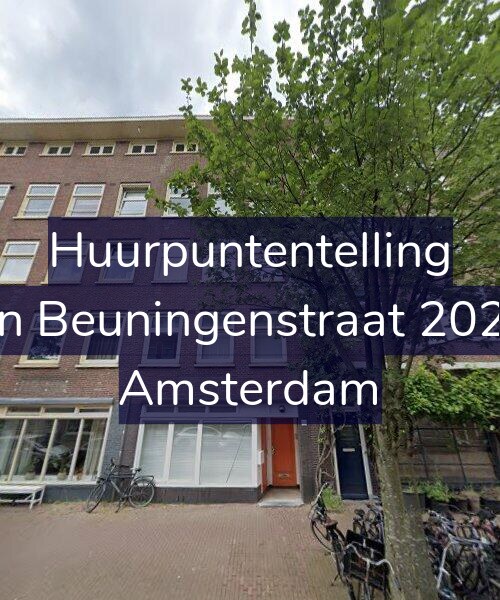 Foto gevel Huurpuntentelling voor Van Beuningenstraat 202-H, Amsterdam