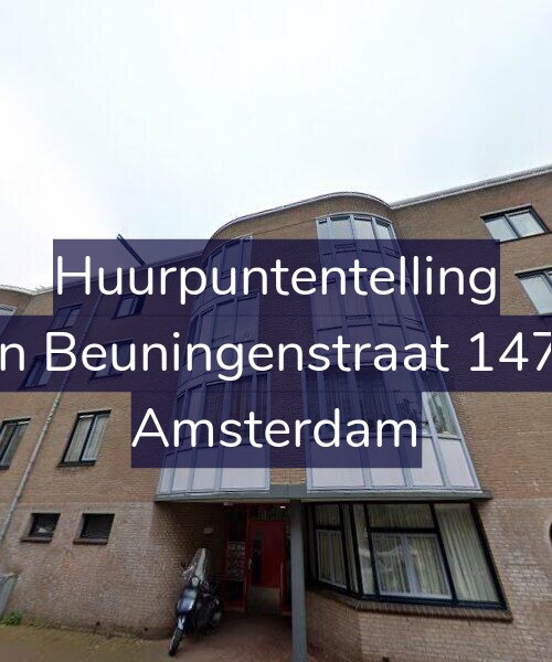 Foto gevel Huurpuntentelling voor Van Beuningenstraat 147-B, Amsterdam