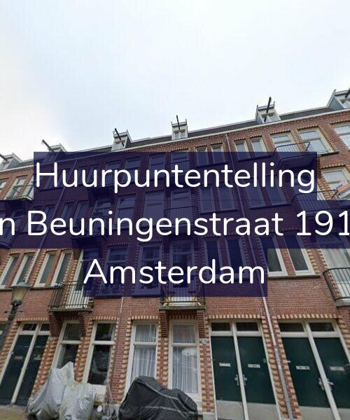 Foto gevel Huurpuntentelling voor Van Beuningenstraat 191-H, Amsterdam