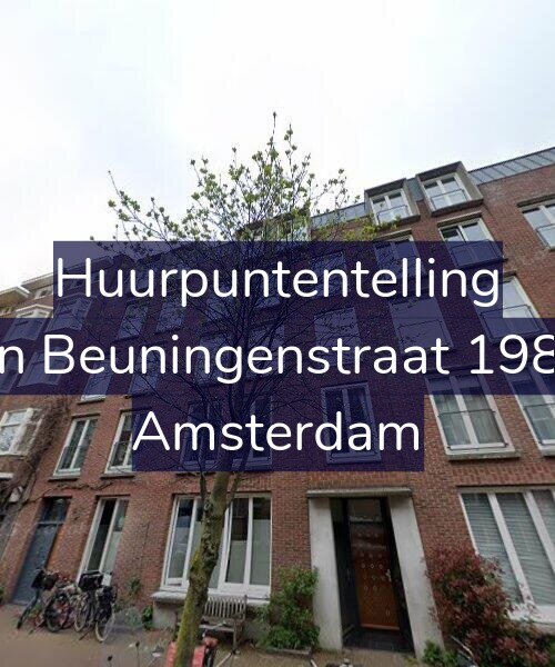 Foto gevel Huurpuntentelling voor Van Beuningenstraat 198-D, Amsterdam