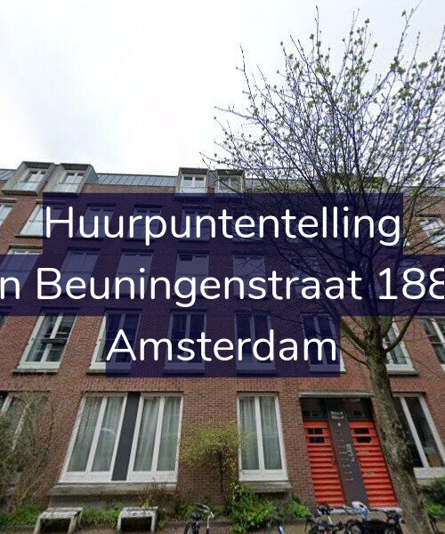 Foto gevel Huurpuntentelling voor Van Beuningenstraat 188-C, Amsterdam