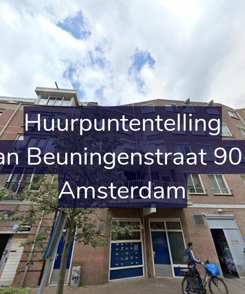Foto gevel Huurpuntentelling voor Van Beuningenstraat 90-C, Amsterdam