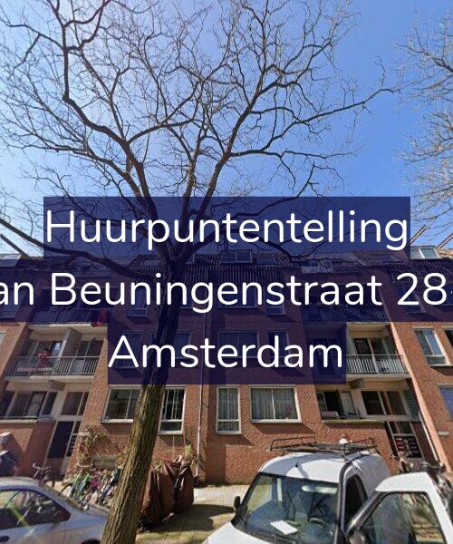 Foto gevel Huurpuntentelling voor Van Beuningenstraat 28-B, Amsterdam
