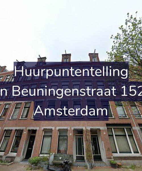 Foto gevel Huurpuntentelling voor Van Beuningenstraat 152-3, Amsterdam