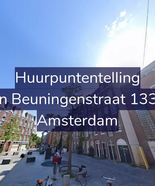 Foto gevel Huurpuntentelling voor Van Beuningenstraat 133-H, Amsterdam