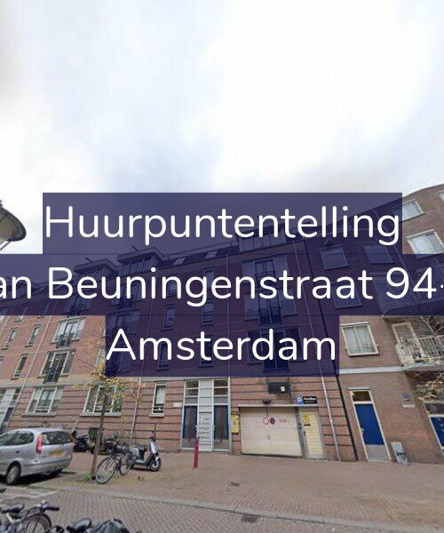 Foto gevel Huurpuntentelling voor Van Beuningenstraat 94-D, Amsterdam