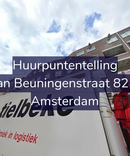 Foto gevel Huurpuntentelling voor Van Beuningenstraat 82-B, Amsterdam