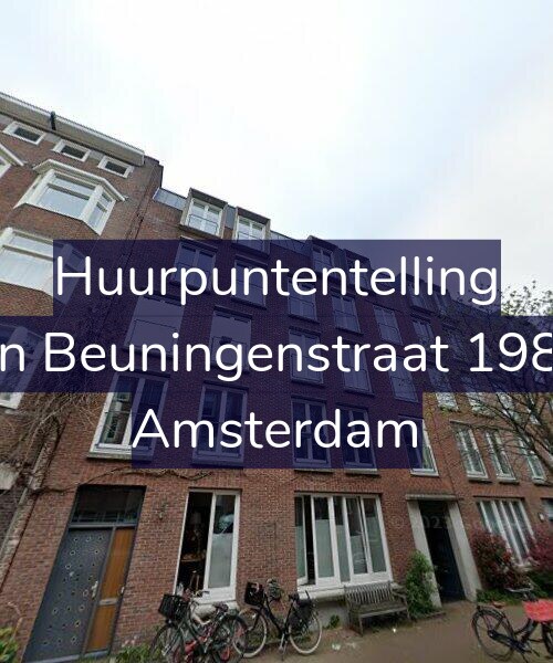Foto gevel Huurpuntentelling voor Van Beuningenstraat 198-A, Amsterdam
