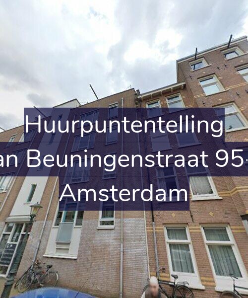 Foto gevel Huurpuntentelling voor Van Beuningenstraat 95-D, Amsterdam