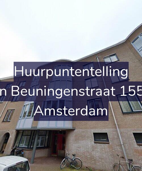 Foto gevel Huurpuntentelling voor Van Beuningenstraat 155-A, Amsterdam