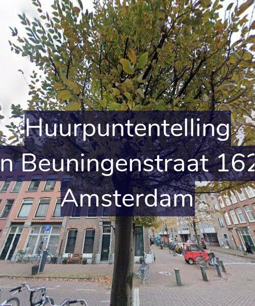 Foto gevel Huurpuntentelling voor Van Beuningenstraat 162-3, Amsterdam