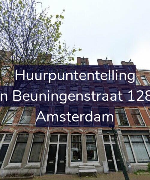 Foto gevel Huurpuntentelling voor Van Beuningenstraat 128-2, Amsterdam